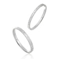 Simple Shining 925 Sterling Silver Adjustable Stacker Ring